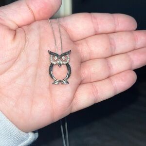 Kohl's Silver-Tone Owl Necklace